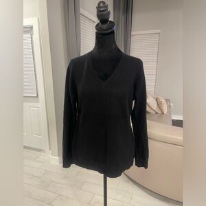 Cashmere charter club luxury cashmere v neck sweater M